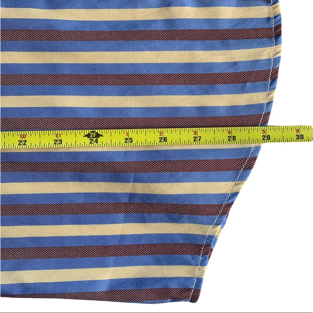 Paul Smith London Men’s Large Long Sleeve Shirt Striped - Picture 10 of 11